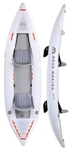 AQUA MARINA HALVE 398 INFLATABLE ULTRA LIGHT PACKAYAK KAYAK PREMIUM TPU 13ft