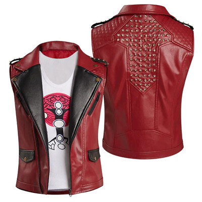 Chris Hemsworth Thor Love and Thunder Cosplay Costume Halloween Leather Vest