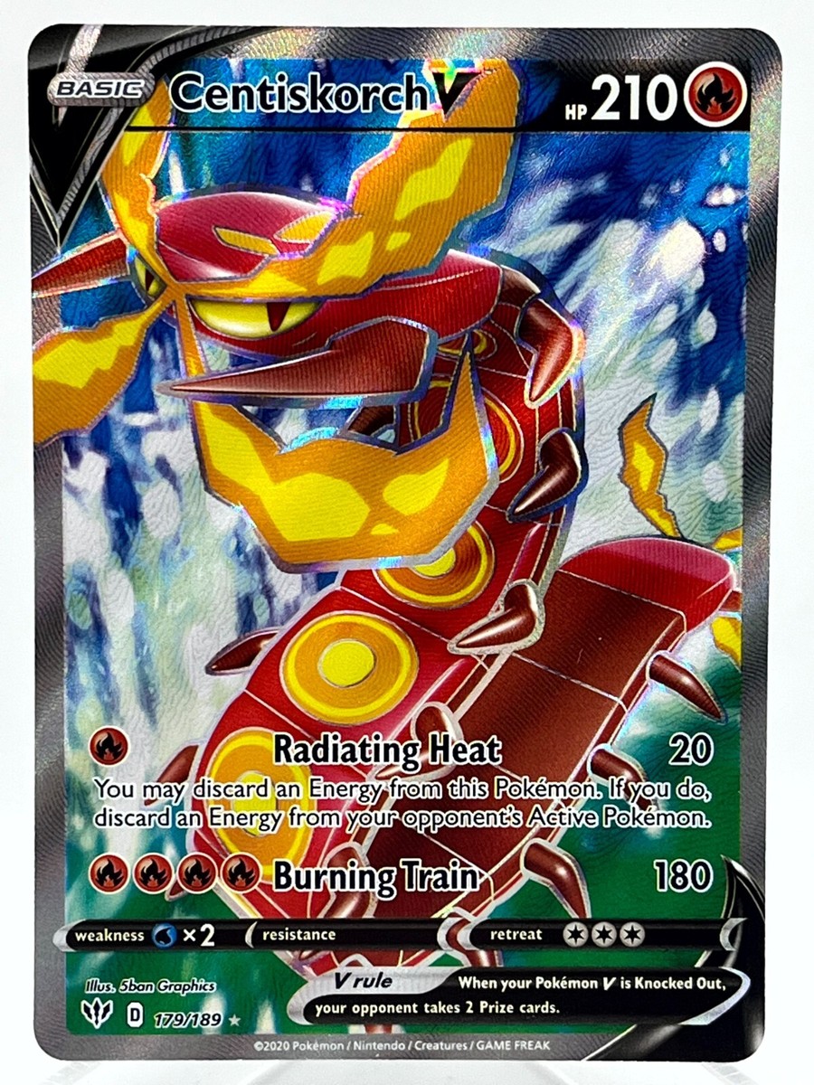 centiskorch v pokemon card value Trading Game S4a 309/190 SSR (Rank A) Perfect for collectors and enthusiasts. Pokemon - Centiskorch V SV108/SV122