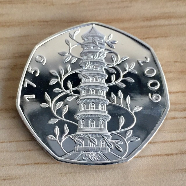 Kew Gardens Proof 50p Copy Brilliant & Uncirculated eBay