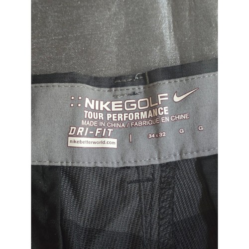 Nike Golf Tour Performance Plaid Dress Pants Dri-FIT 34x32 - Picture 4 of 13