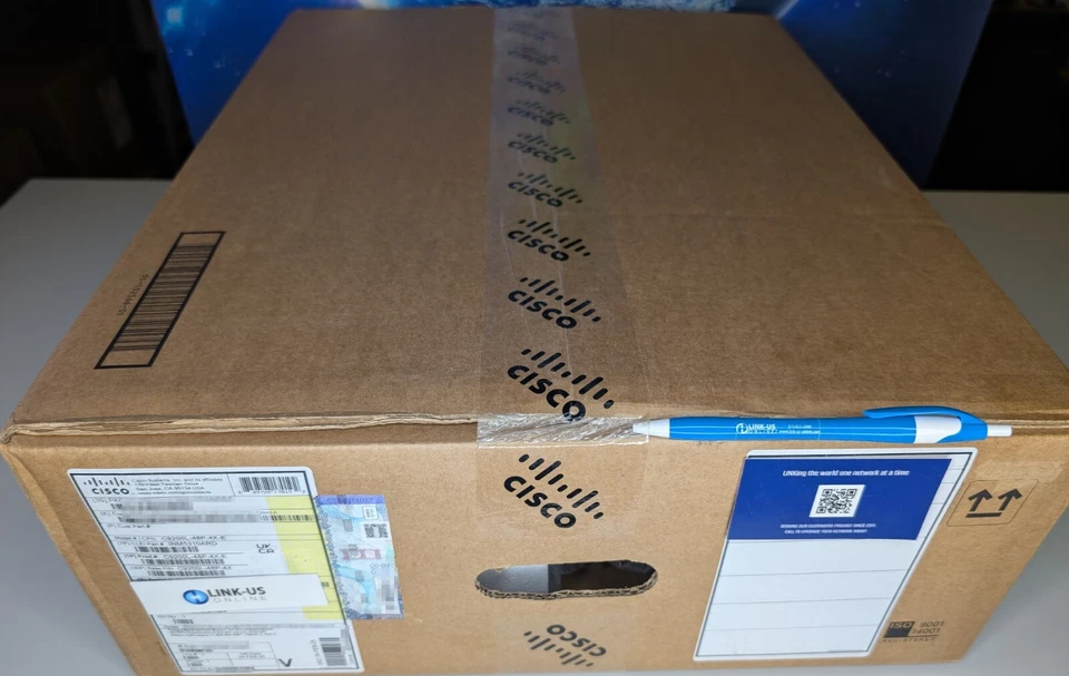 Brand New Genuine Cisco C9200L-48P-4X-E 10g SFP+ Uplinks - Sealed - Ships Today! - Image 3 of 4