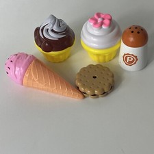 Pretend Plastic Toy Play Food Desserts
