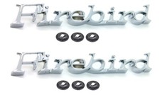 Diecast Front Fender Emblem Set For 1971-1981 Pontiac Firebird Made in the USA