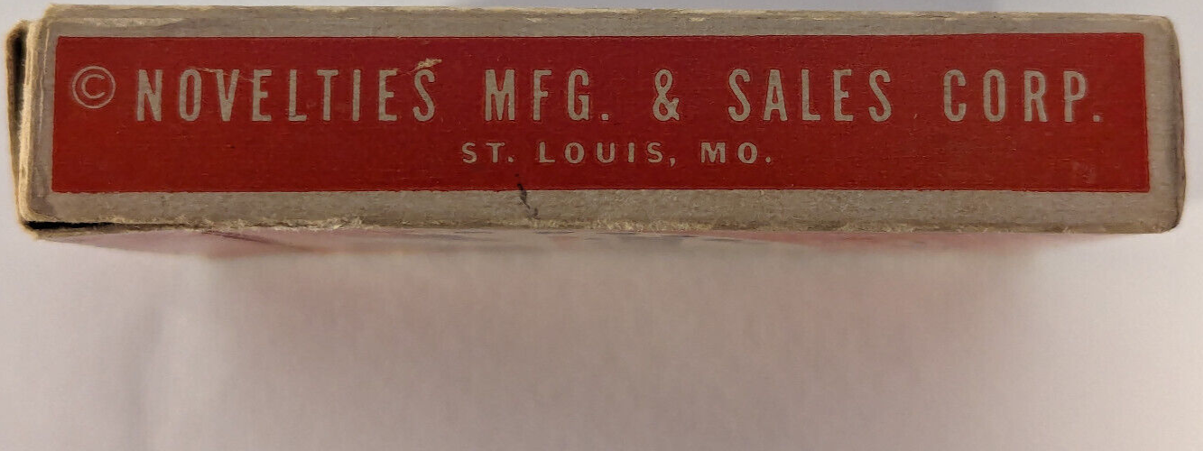 Vintage PinUp Playing Cards Novelties MFG & Sales Corp "FiftyTwo Art