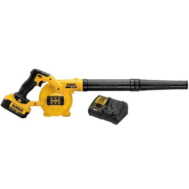 Cordless Leaf Blower Battery Operated: 20V Electric Mini Handheld -  Lightweight Small Powerful Blower for Patio | Jobsite