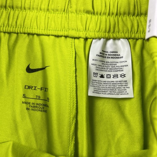 Nike Dri-Fit Girls Youth High Waisted Training Shorts 3.5”Terry Active Size XL - Picture 6 of 9