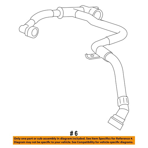 Positive Crankcase Ventilation PCV Tube Fits Buick Cadillac Chevrolet 12673868 - Picture 4 of 12