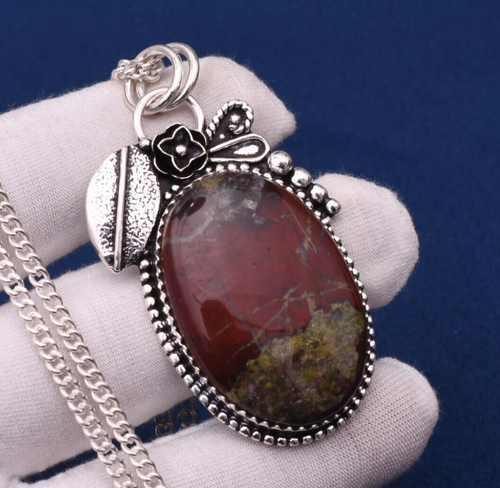 Collier dragon argent sterling pendentif feu ailé cadeau mythologie