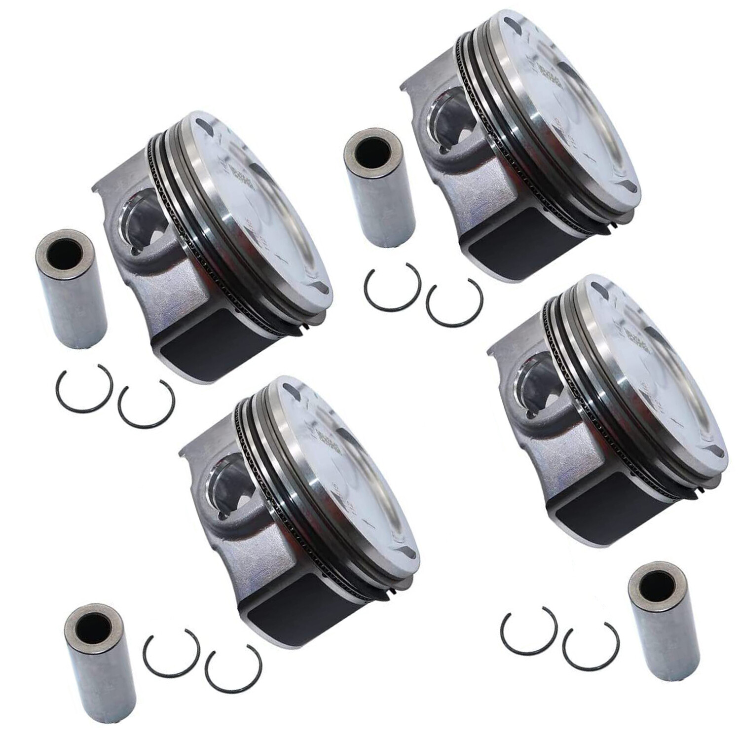 New 1.4L Set Pistons & Rings Kit For CHEVY CRUZE SONIC TRAX ENCORE 2011