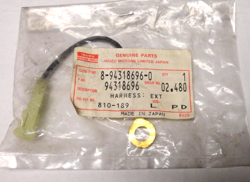 GENUINE ISUZU 8-94318696-0 Harness Extension 1988-1995 Pickup - Picture 2 of 3