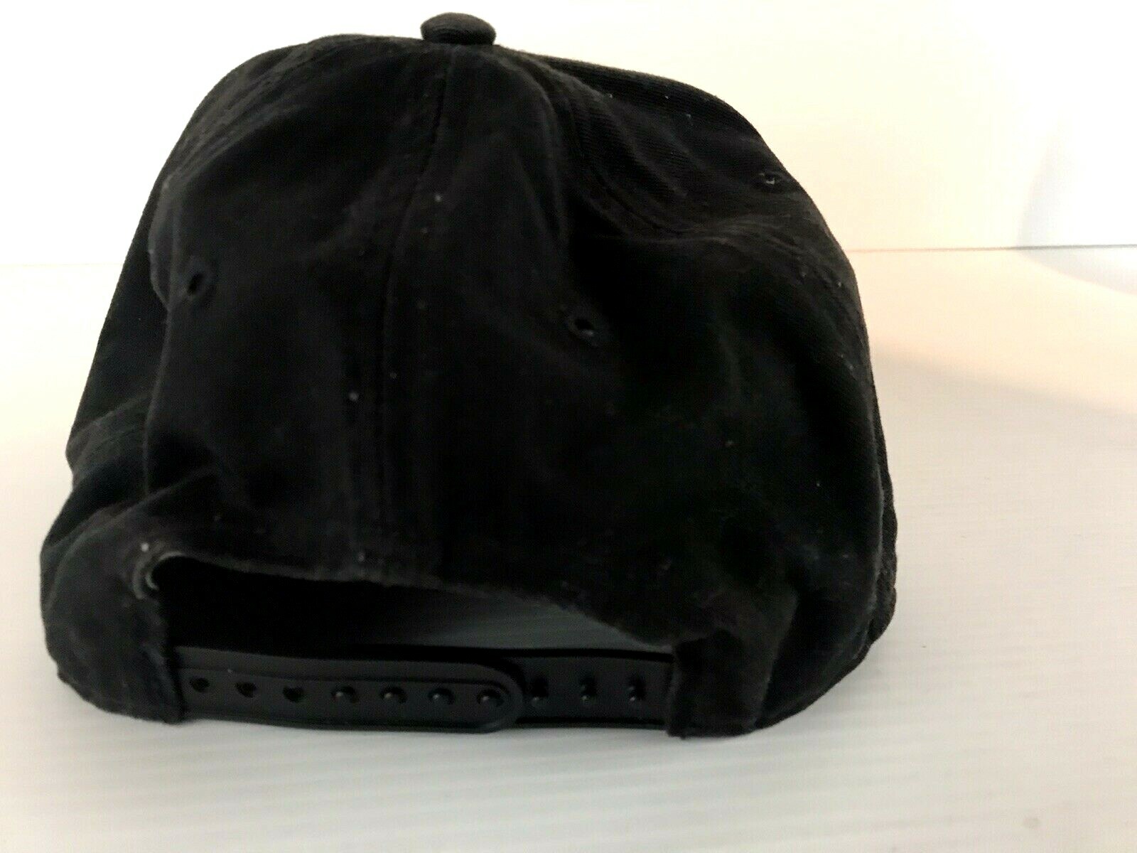 Champion Script Logo Snapback Hat Black - image 4