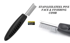 Master Grooming Tools EXTRA-FINE Tooth PIN FACE&FINISHING COMB EYE Ear Cat Dog