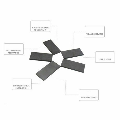 7pcs 90133300007 WN124-032 Carbon Vane Blade for Pump DVT3.100 250*39*4mm