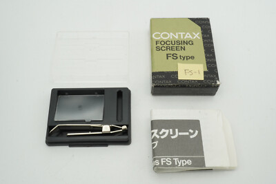 CONTAX Focusing Screen MFS type　コンタックス Contax Focusing Screen Type FS FS-6 FS-1 for Contax RTS II