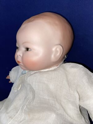 Rare Grâce Putman bébé biscuit 1922 nouveau né baptême poupon no reborn