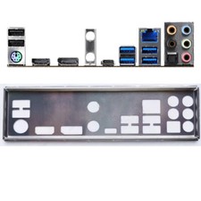 1Pcs For ASRock B460M Steel Legend I/O Shield BackPlates Blende Bracket