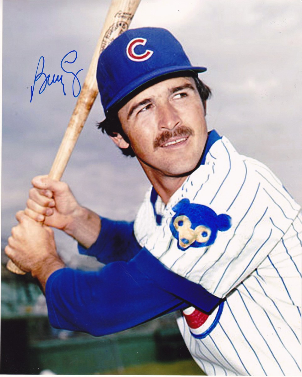 BILLY GRABARKEWITZ CHICAGO CUBS ACTION SIGNED 8x10 | eBay