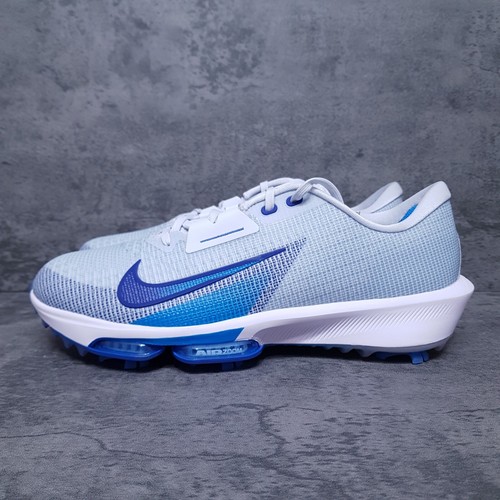 NIKE Air Zoom Infinity Tour 2 Golf Shoes Mens 8-15 Grey Royal Blue White