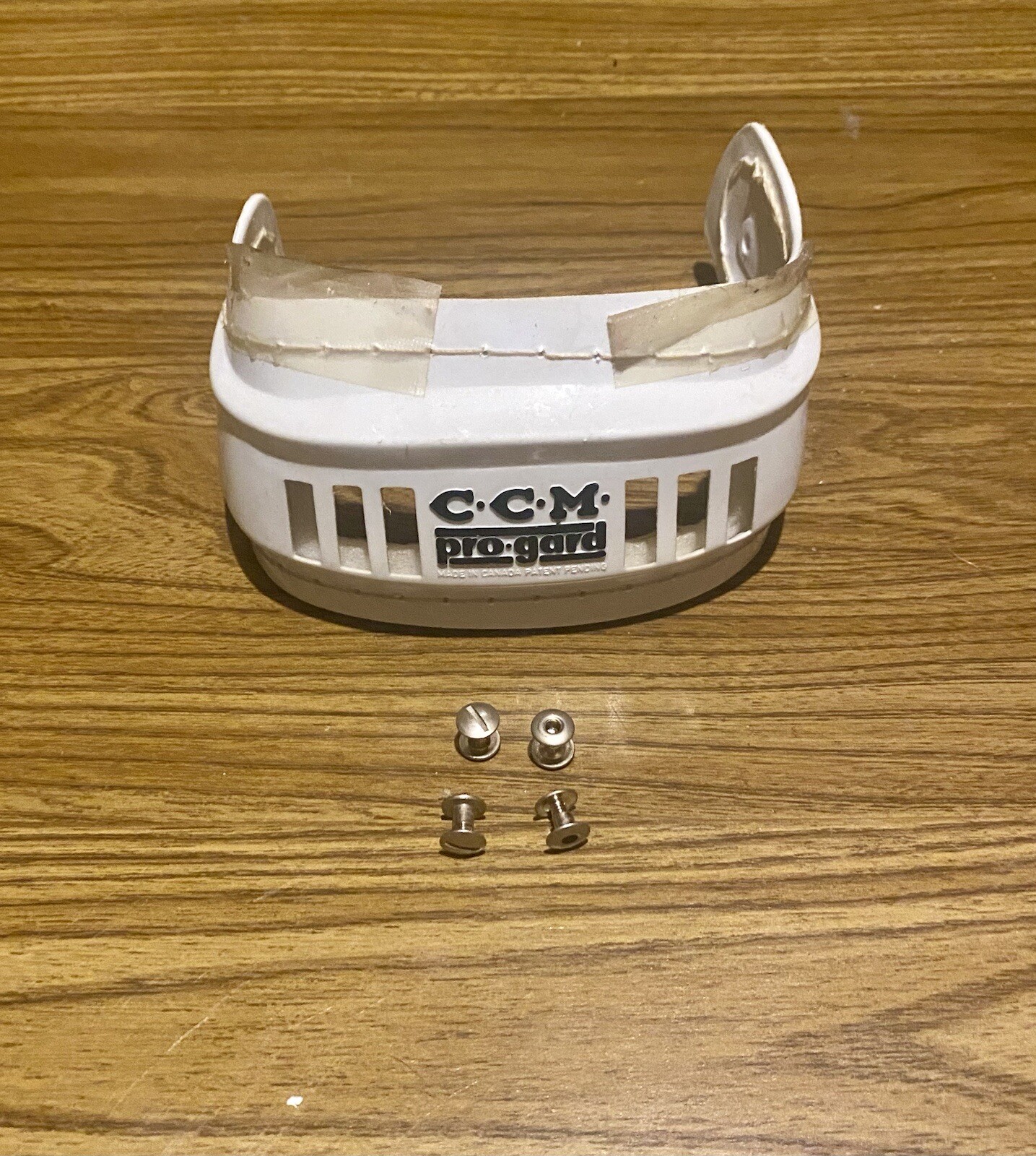 Vintage CCM ProGard Hockey Helmet Screws eBay