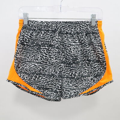 Nike Venom Tempo Running Shorts Womens S Small NEW Dri-Fit Black White Orange