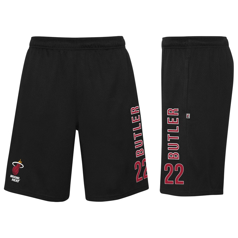 NBA Short Hose Jimmy Butler Miami Heat Jump Ball Shorts Basketball schwarz