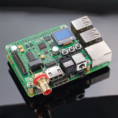 Digital Audio DAC Board Hifi Decoder For Coaxial Optical I2S For Raspberry Pi #S