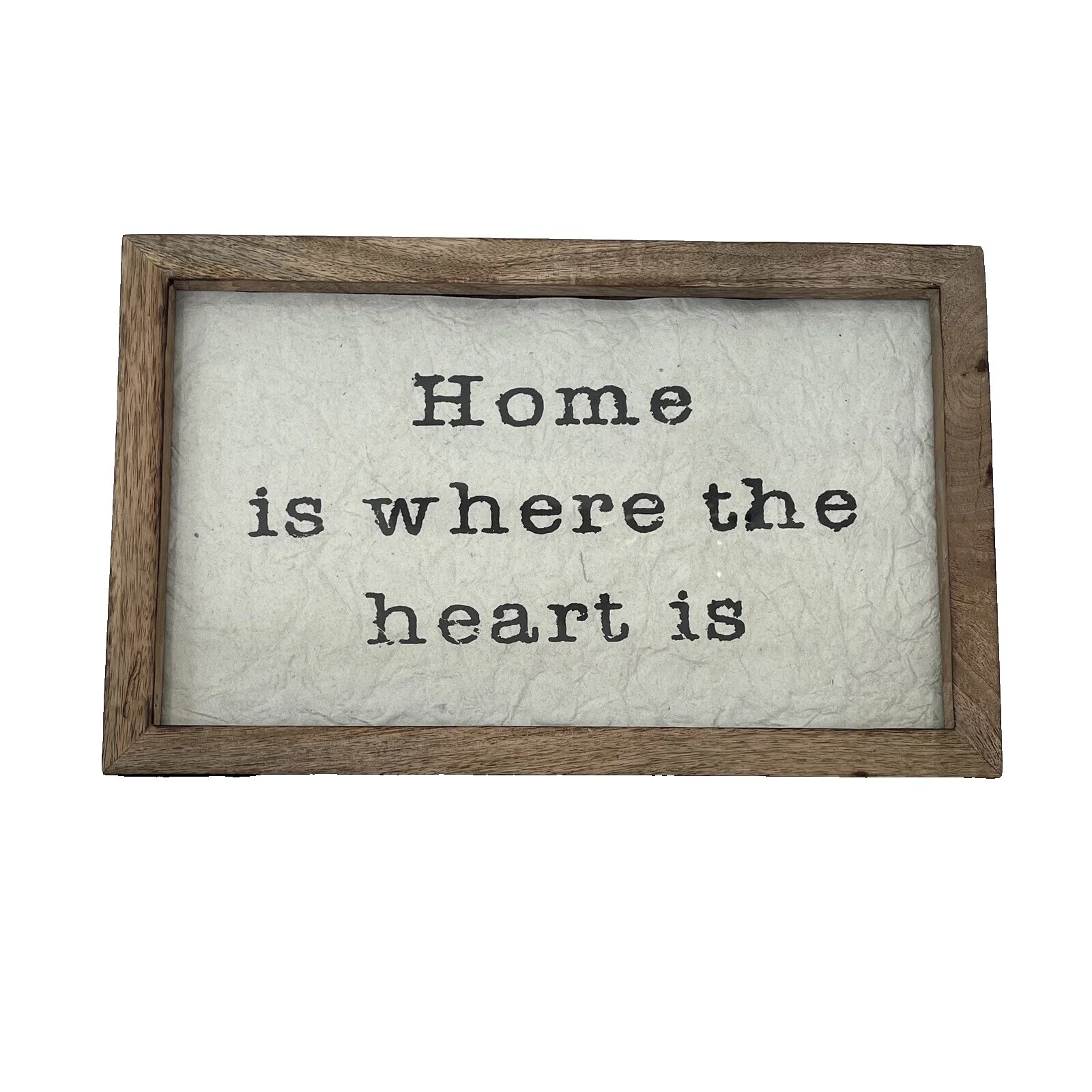 Rectángulo de Madera Decoración del hogar citas y refranes