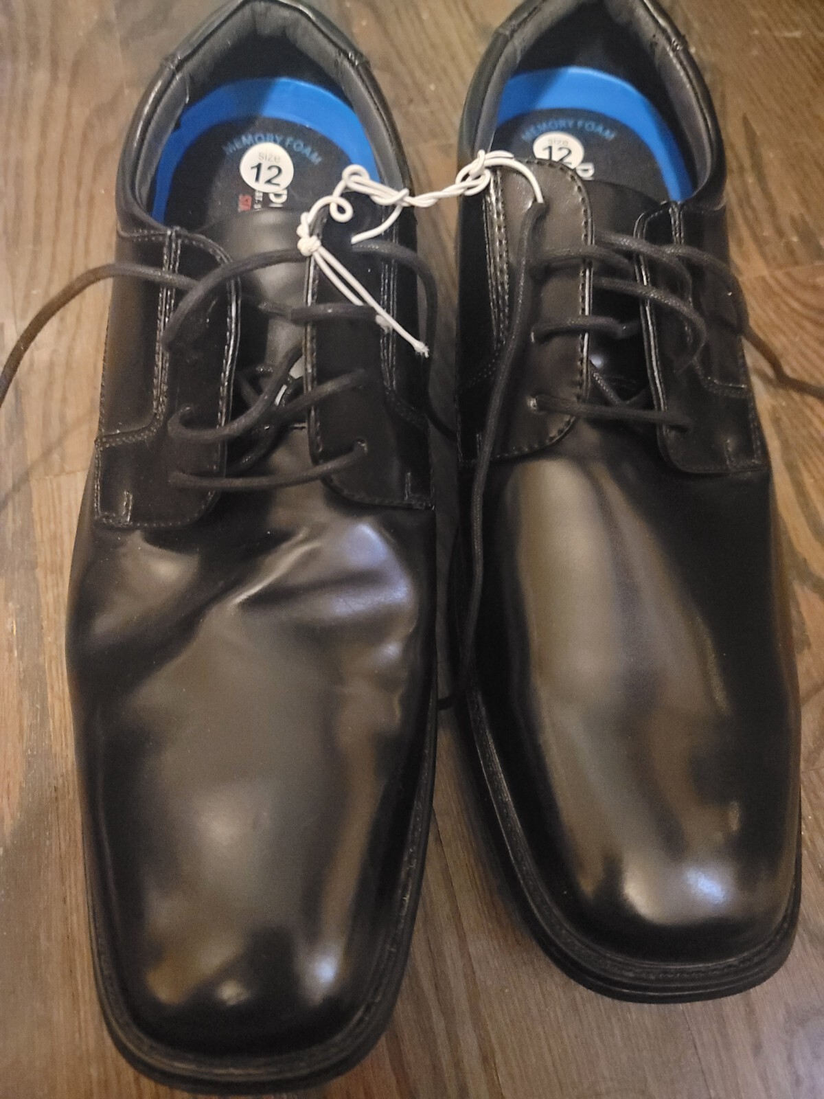 SAOLA Scarpe Oxford Dockers uomo Irving antiscivolo da lavoro eleganti stringate taglia 12 senza scatola