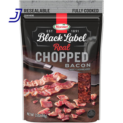 Hormel Black Label Chopped Bacon 3.5 oz FREE SHIPPING