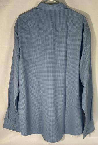 Guy Harvey Blue Plaid Long Sleeve Button-up Shirt Size XL - New - Picture 7 of 7
