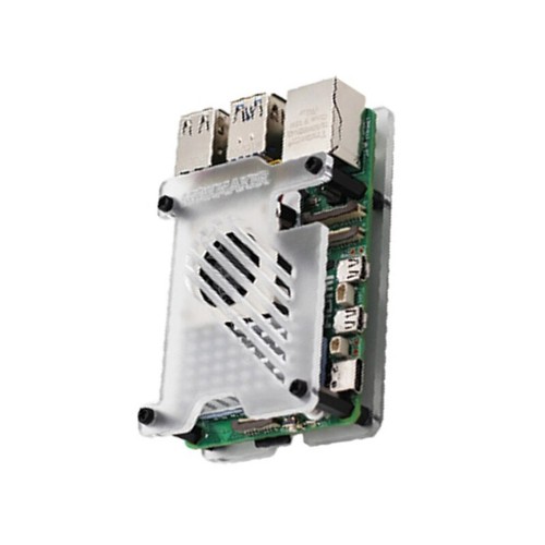 Active Coolers Translucent Acrylic Case for RPi 5 Development Board Accessories - Afbeelding 10 van 12