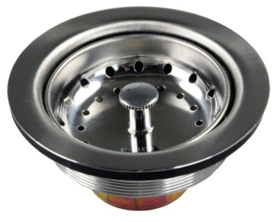 American Motorhome RV Sink Basket Strainer Assembly With metal pull up Basket 4"