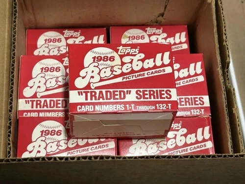 1986 Topps Baseball Traded Set (1) Factory Sealed BO, Bonds, Canseco, Clark RCs