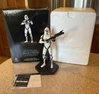 Gentle Giant Animated Maquette Statue red Coruscant Guard Clone Trooper 455/800