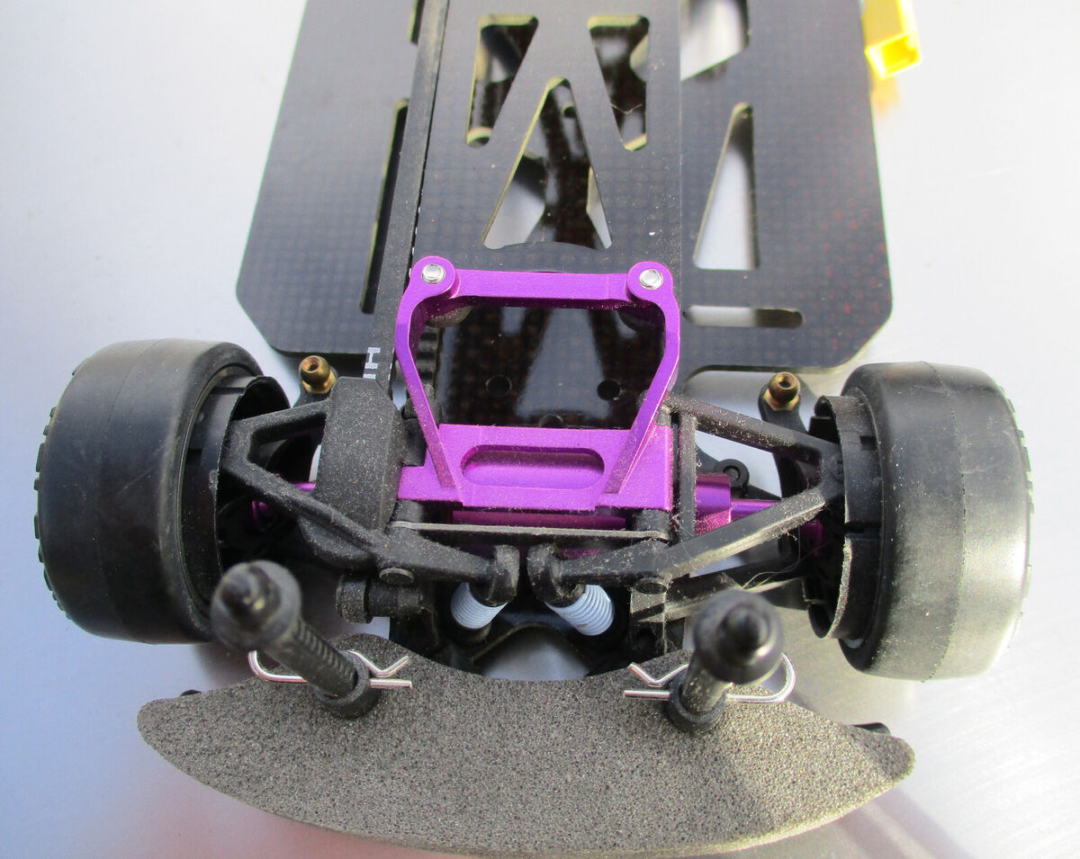 HPI Micro RS4 1/18 Carbon Fiber Rolling Chassis w/ Aluminum HPI Micro RS4 1/18 Carbon Fiber Rolling Chassis w/ Aluminum