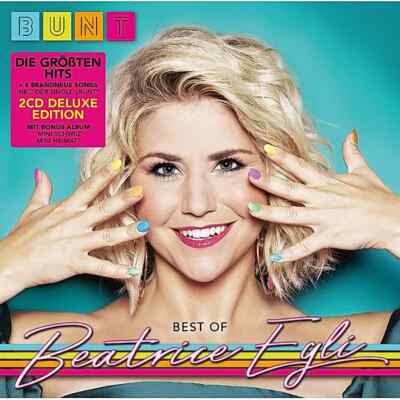 2CD*BEATRICE EGLI**BUNT**BEST OF*DELUXE EDIT INCL 6 NEUE HITS**36 TITEL*NEU&OVP!