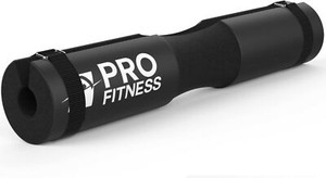 Barbell Pad Squat Shoulder Support for Squats Lunges & Hip Thrusts Oly Jet Black