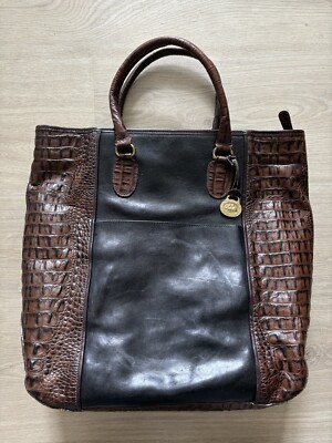 Leather Handbags Brahmin Purses Brahmin Brown Leather Handbag