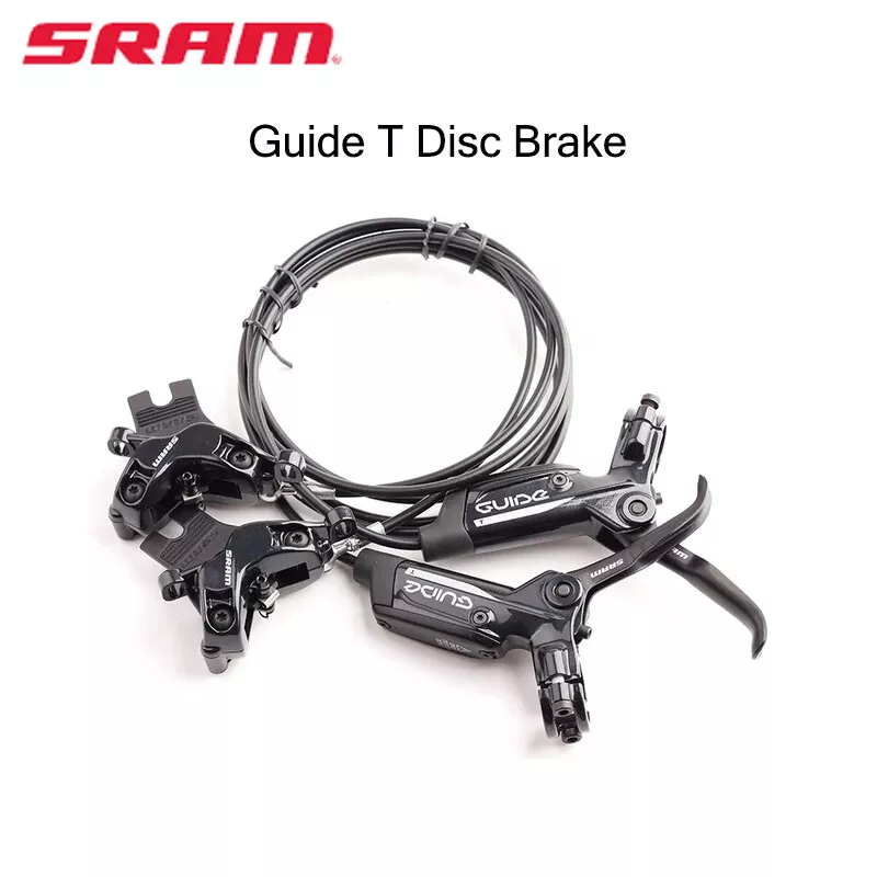 SRAM Guide T 4 Piston Pot Hydraulic Disc Brake Set Front Rear MTB