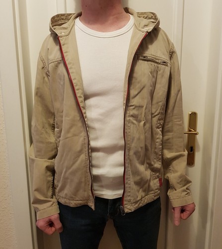 SPRINGFIELD Herrenjacke mit Kapuze Gr.S beige - Bild 2 von 4