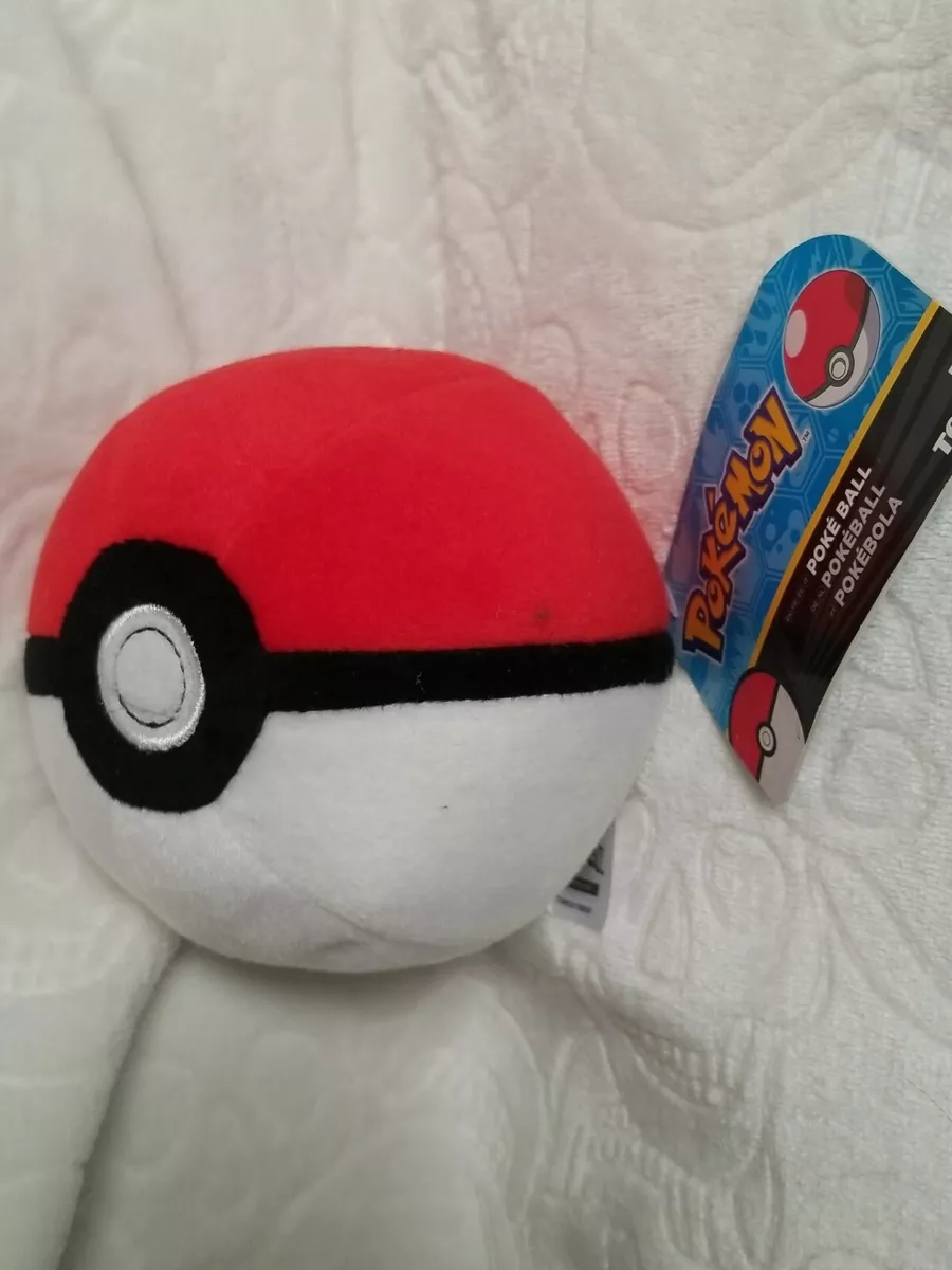Pok mon Pok ball TOMY Licensed Authentic Weighted Plush Brand New w Tags