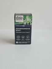 Gaia Herbs ASHWAGANDHA ROOT Stress Support Vegan Phyto Caps 30 capsules 02/2026