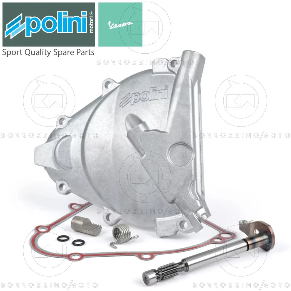 170.0307 Couvercle Carter D'Embrayage Polini Piaggio VESPA 50 125 Primavera ET3