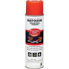 Rust-Oleum 1662838 Inverted Marking Spray Paint, Gloss, Fluorescent Red, 17 oz,
