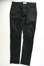 Baldwin Jeans Mens 32x32 Black Denim Jeans 76 Slim Pant Made in USA Selvedge