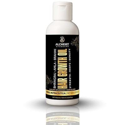 Haarwuchsöl mit Bhringraj, Amla & Brahmi   natürliches ayurvedisches Haaröl f...