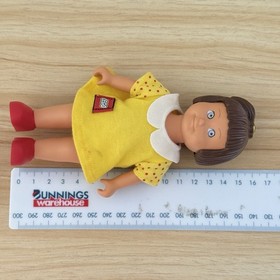 Lego Duplo Education Doll Sarah Brown Hair Movable Limbs & Head 15cm or 6 inches