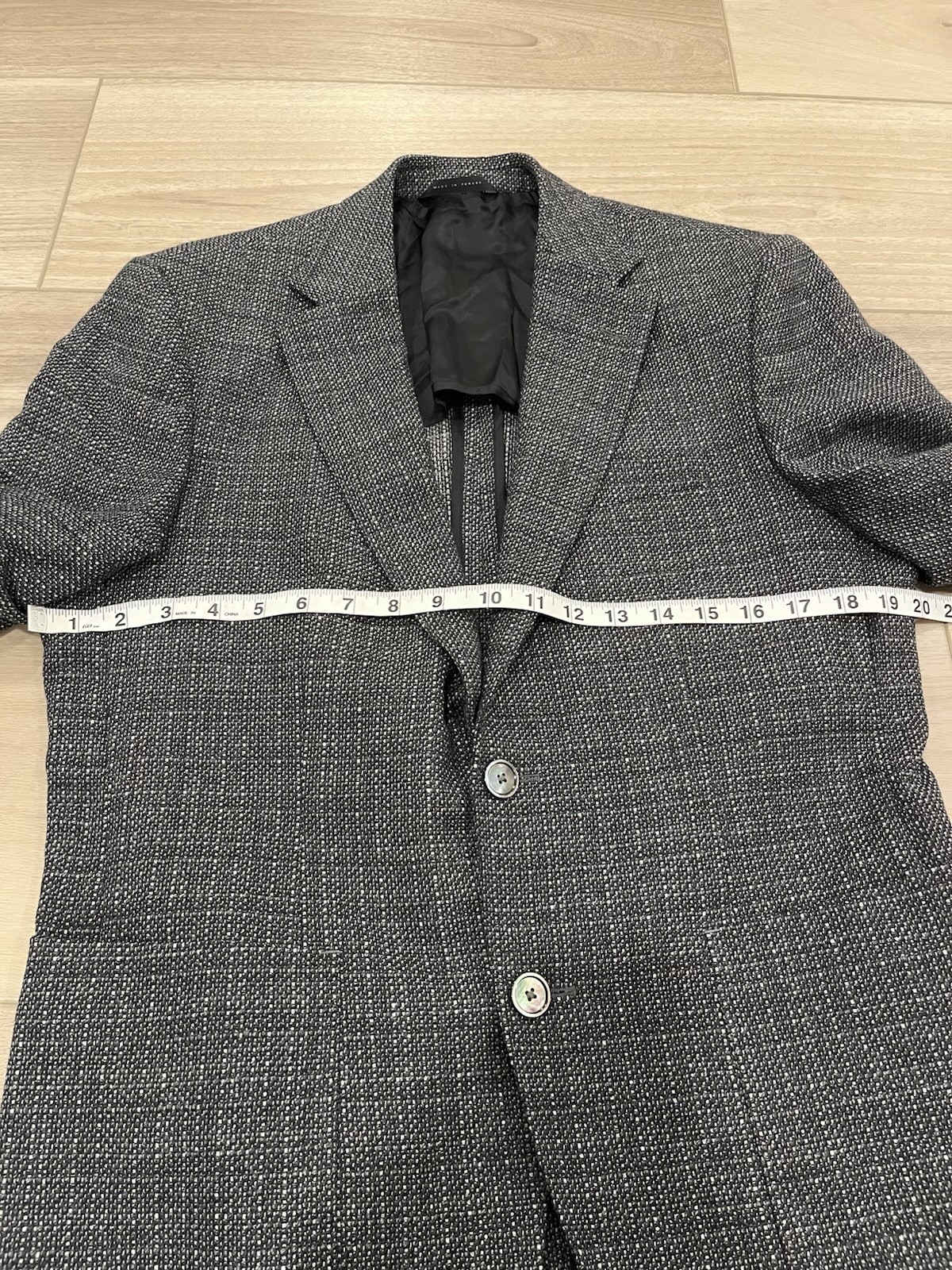 BOSS Hugo Boss Men's 100% Wool Two Button Blazer Sport Coat Jacket Size 38R thumbnail 6