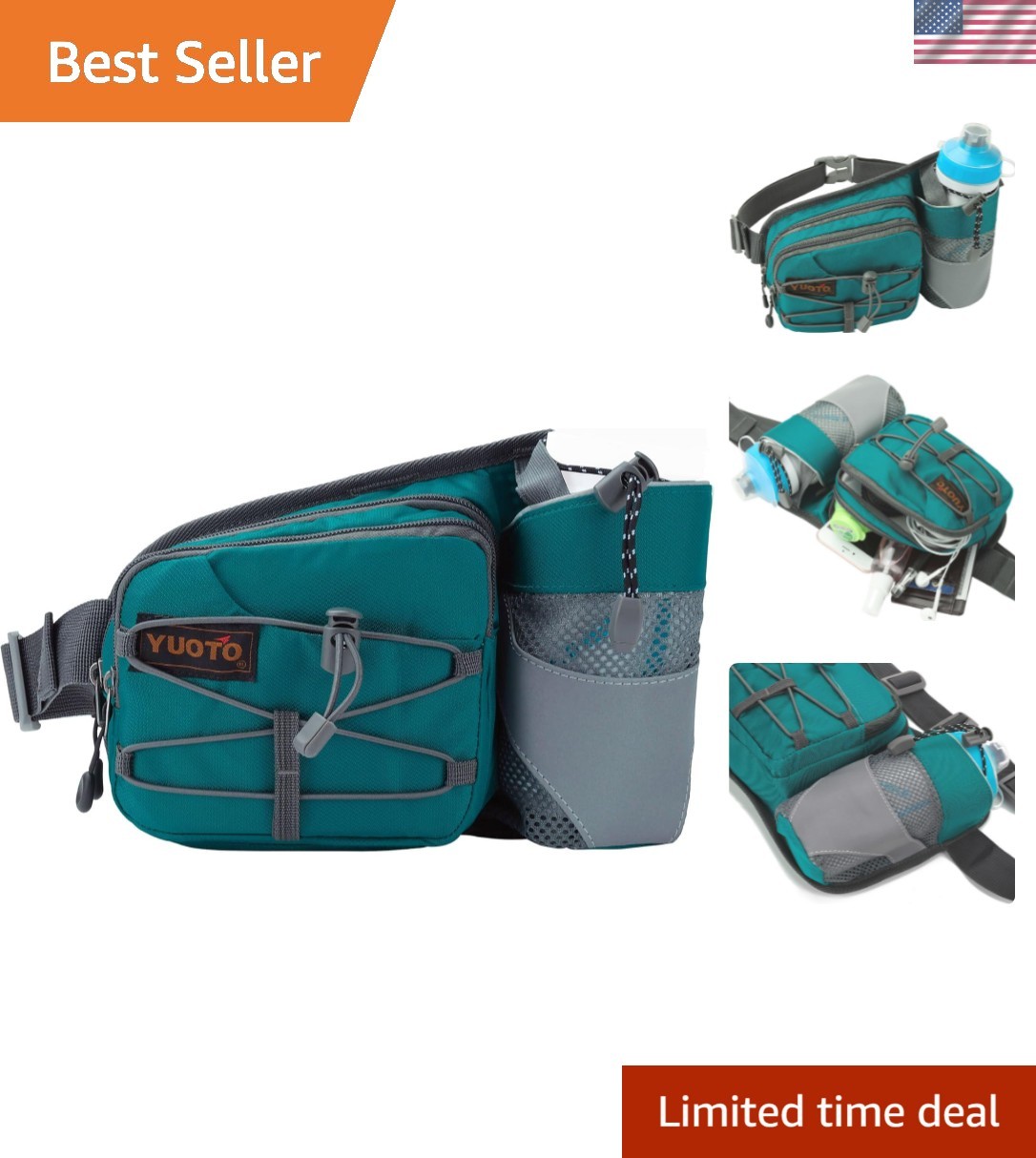 Holder For Running Walking Hiking Fanny Pack Hyd...
